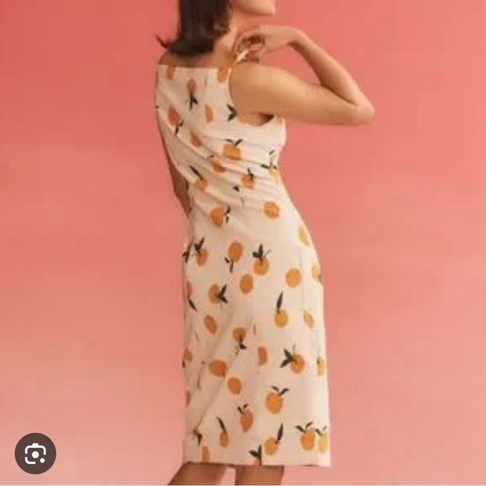 Anthropologie Dress with Orangs - Picture 7 of 8